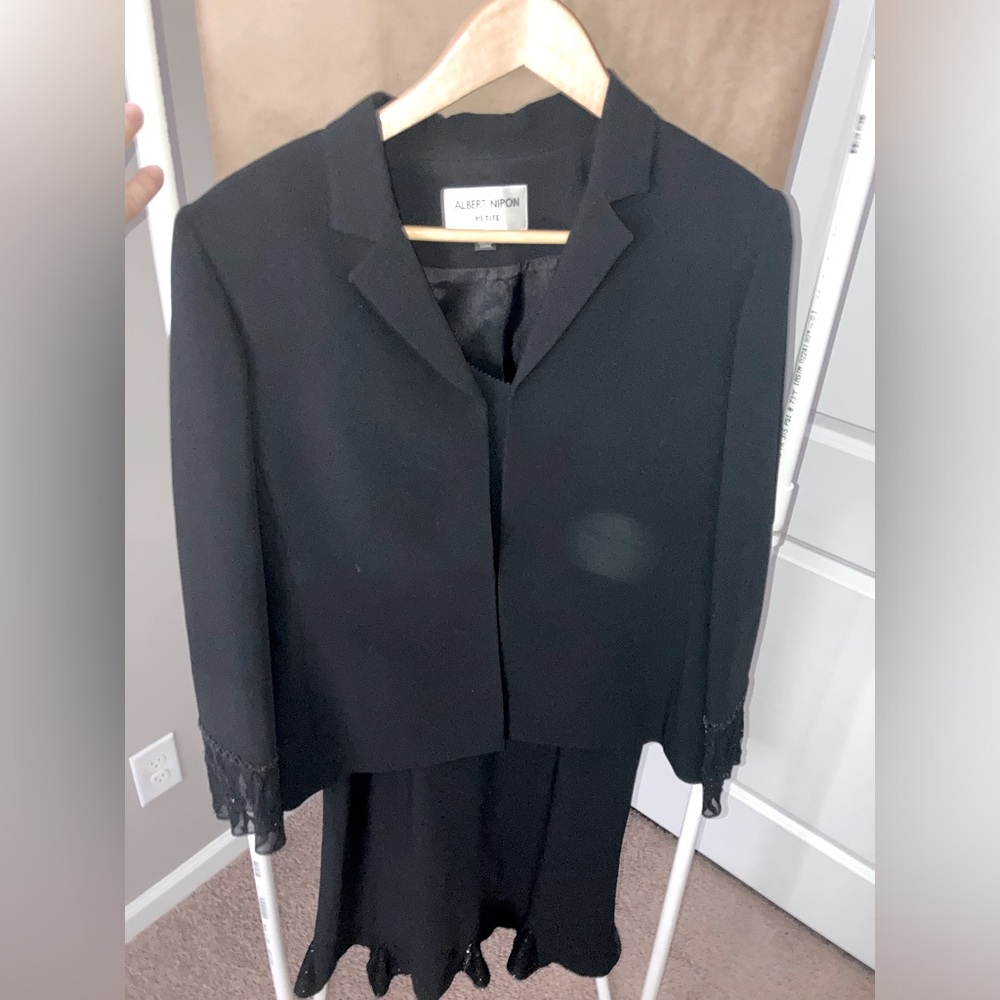 Vintage Albert Nipon 2 Piece Dress Set